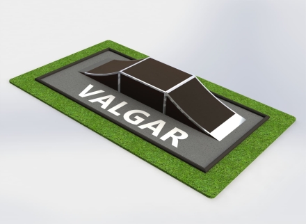 Флайбокс, трамплин, радиусный холм, фото 1