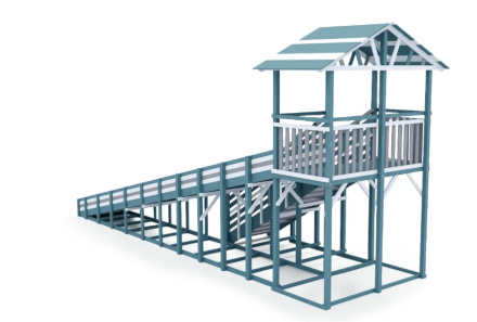 Зимняя горка Савушка Зима 8/1 (Серый Индиго), фото 4