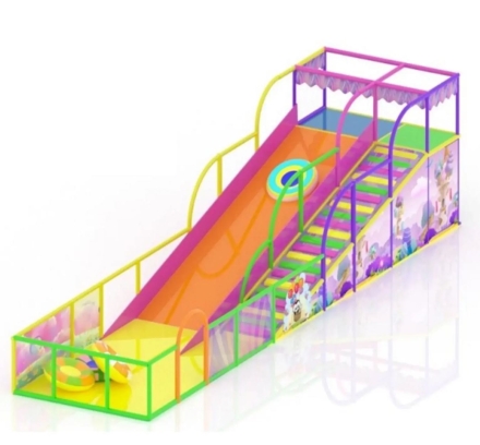 Тюбинговая горка &quot;Веселое приключение&quot; (4,35х14х4,8 м), фото 1
