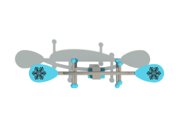 Качели балансир Мороз для детской площадки, фото 2