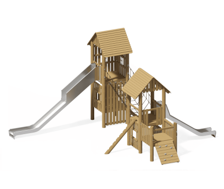 Игровой комплекс Эко ИК-236 для детской площадки, фото 2