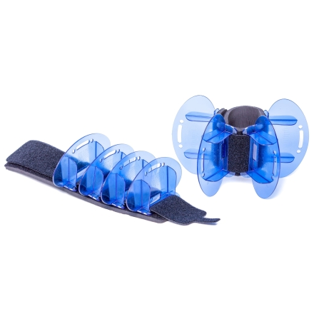 Манжеты HYDROREVOLUTION Aqualogix Fins синий, фото 1