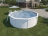Бассейн диаметром 3,6 м. белый