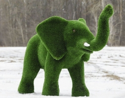 Топиари слон африканский - газон Deluxe Green