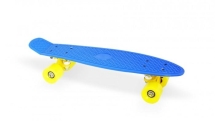 Скейт пластиковый 22х6", темно-синий