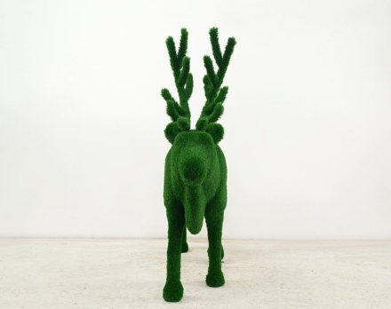 Топиари олень Изюбр, северный модель 2 - газон Deluxe, фото 2