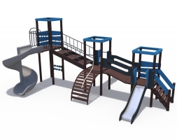 Игровой комплекс Геометрия Н-1200 и Н-2000 ДИО 09020, фото 3