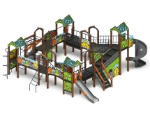 Детская игровая площадка Остров детства (Город) H=1200 H=2000 ДИК 2.01.8.02-11