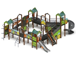 Детская игровая площадка Остров детства (Город) H=1200 H=2000 ДИК 2.01.8.02-11, фото 2