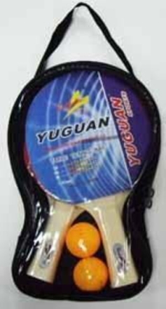 Набор для н/т YUGUAN B946NSD (2 ракетки + 2 шара) в чехле, фото 1