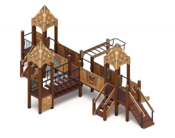 Детская игровая площадка Королевство (Картонное) ДИК 1.15.05-22 H=750, фото 2