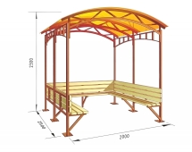 Курилка - беседка 18006 Курилка - беседка 18006
