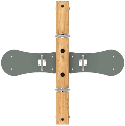 Качалка-балансир на двух пружинах (Лиственница) ИО 23.24.01-Л.И1, фото 5