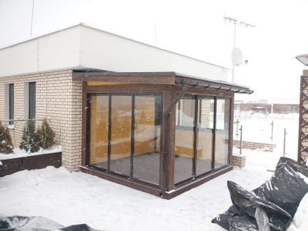 Застекленная беседка РУФ, фото 1