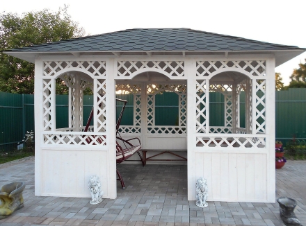 Прямоугольная беседка АЗИЯ, фото 2