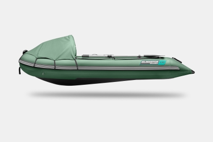 Gladiator C 330 AL ACTIVE Зеленый моторная лодка ПВХ Алюминиевый пайол, фото 3