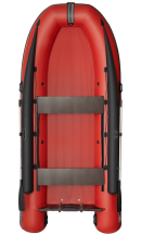 Моторная лодка ПВХ Фрегат 390 FM Jet/L/S (ФМ Джет/Л/С) с фальшбортом Красный