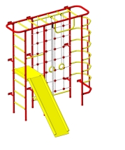 Детский спортивный комплекс Пионер С7СМ красно/жёлтый