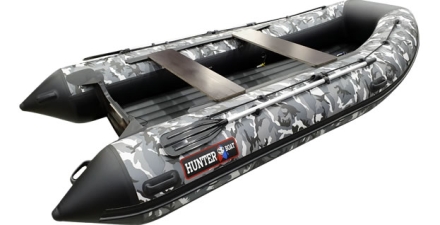 Лодка ПВХ Хантер 360 А надувная под мотор (Камуфляж), фото 1