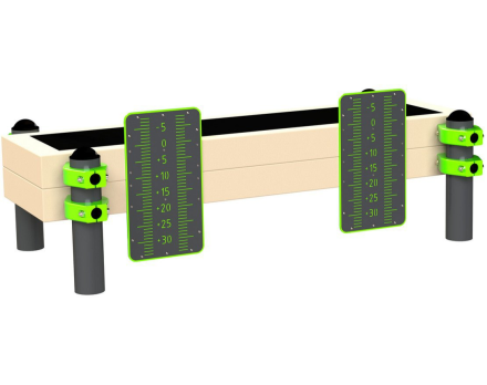 Скамья гимнастическая горизонтальная для измерения гибкости W232 GTO, фото 1