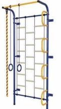 Детский спортивный комплекс (ДСК) &quot;Пионер-С1Л&quot;, сине-желтый