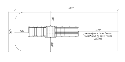 Зимняя горка Савушка Зима 2 (скат 3м), фото 7