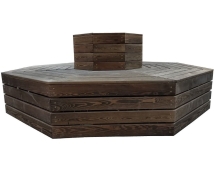 Скамья вокруг дерева Серия Q модель 2.1 Скамья вокруг дерева Серия Q модель 2.1