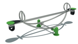 Качели балансир Дружок тип 3 для детской площадки