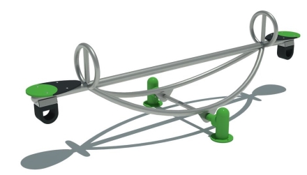 Качели балансир Дружок тип 3 для детской площадки, фото 1