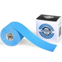 Тейп кинезиологический PhysioTape No.1 Blue, 5 см x 5 м, арт. 100398, голубой