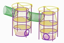 Вязаный улей Близнецы