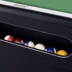 Бильярдный стол для пула Dynamic Billard "Triumph Plus" 8 футов (черный) в комплекте, аксессуары и сукно, фото 7 Бильярдный стол для пула Dynamic Billard "Triumph Plus" 8 футов (черный) в комплекте, аксессуары и сукно, фото 7