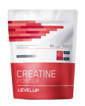 Креатина моногидрат Level Up Creatine Powder Дойпак 500гр. Креатина моногидрат Level Up Creatine Powder Дойпак 500гр.