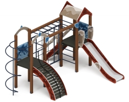 Детская игровая площадка Рада (Алтай) горка Н 1200 ДИК 2.01.2.07-04, фото 2