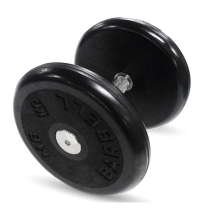 Гантель Barbell 14 кг классик с вращающейся ручкой хром Гантель Barbell 14 кг классик с вращающейся ручкой хром