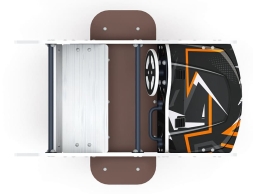 Машинка - Качалка на пружине двухместная машинка - ИО 23.03.01-05.И1, фото 5