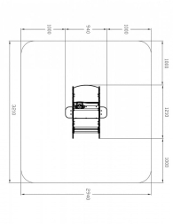 Машинка - Качалка на пружине двухместная машинка - ИО 23.03.01-05.И1, фото 6