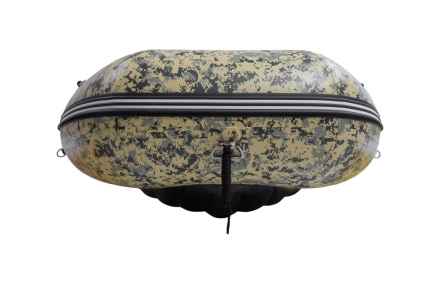 Gladiator E 420 PRO Цифровой камуфляж моторная лодка НДНД AIR, фото 8