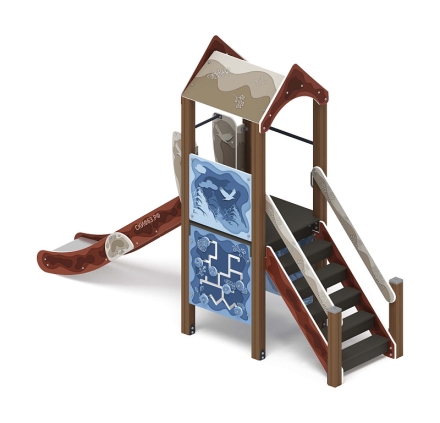 Играйте с нами (Алтай) - ДИК 2.01.1.01-14 - Игровой комплекс H=1200, фото 4