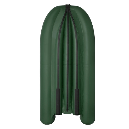 Моторная лодка ПВХ Фрегат 390 FM Jet/L/S (ФМ Джет/Л/С) с фальшбортом Зеленый, фото 2