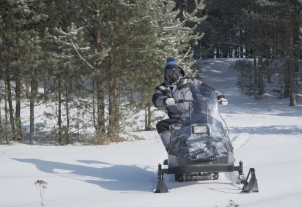 Мини-снегоход БУРЛАК-М Егерь Centro L 18.5 л.с., фото 7
