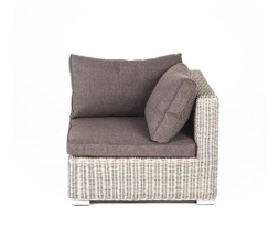 Зона 14 Лунго трансформирующаяся лаунж-зона из искусственного ротанга, цвет бежевый, фото 10