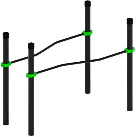 Воркаут ЛОВ 89 зеленый ВТ 101.05-02, фото 1