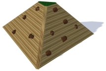 Детская Пирамида для лазания Детская Пирамида для лазания