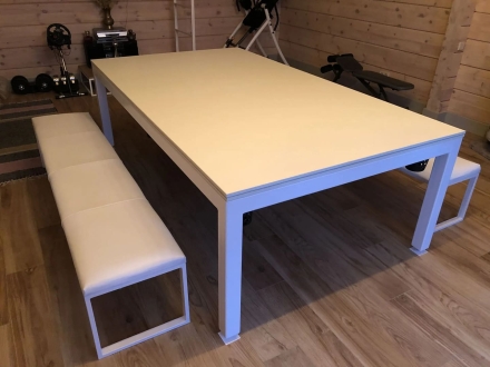 БИЛЬЯРДНЫЙ СТОЛ 9 ФУТОВ "ЛАССИ" ХАЙ-ТЕК STYLE (пирамида), фото 4