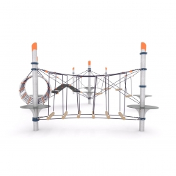 Канатная конструкция для лазания-07.02, фото 1