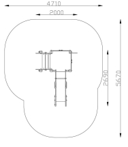 Игровой комплекс 070279.21 для детей 2-4 года для уличной площадки Игровой комплекс 070279.21 для детей 2-4 года для уличной площадки