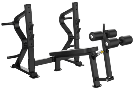 Олимпийская скамья с отрицательным наклоном для жима Impulse SL7030, фото 1