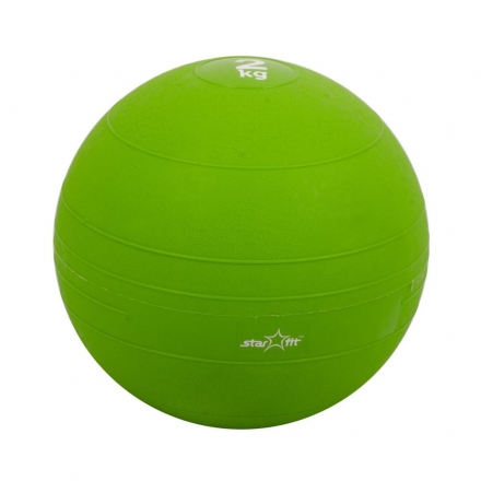Медбол GB-701, 2 кг, зеленый, фото 1