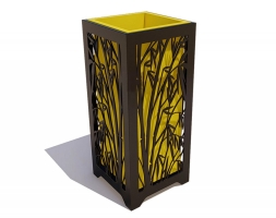 Урна уличная «Бамбук», фото 3 Урна уличная «Бамбук», фото 3